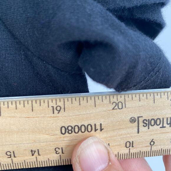 Eddie Bauer T-shirt Women’s Medium Black Cotton & Modal Staple Wardrobe Tradmom - Picture 7 of 8